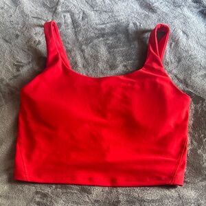 Old Navy Bright Red Women's Crop Top